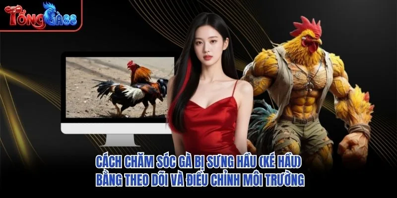 Cách chăm sóc gà bị sưng hầu (ké hầu) bằng theo dõi và điều chỉnh môi trường Cách chăm sóc gà bị sưng hầu (ké hầu) bằng theo dõi và điều chỉnh môi trường